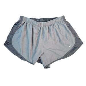 Nike Dry Fit Tempo Grey Black Running Shorts size 1X